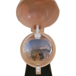 Star Wars Action Tatooine Planet Globe - Darth Maul vs Qui-Gon Jinn Desert Duel